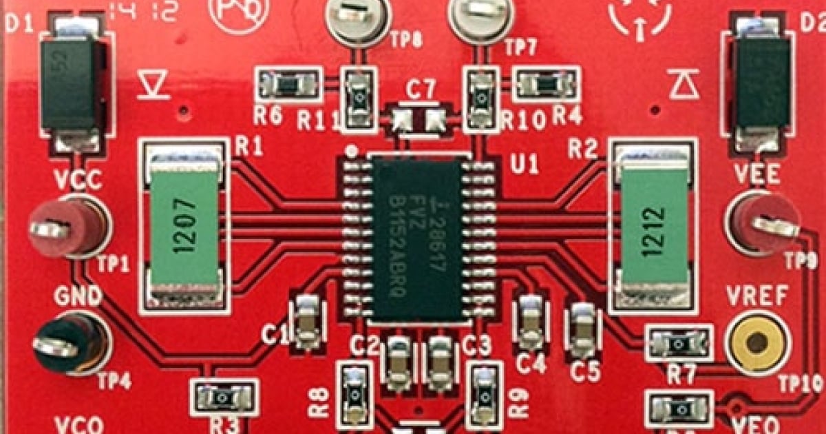 ISL28617VY25EV1Z - 40V Precision In-Amp Evaluation Board With Vishay ...