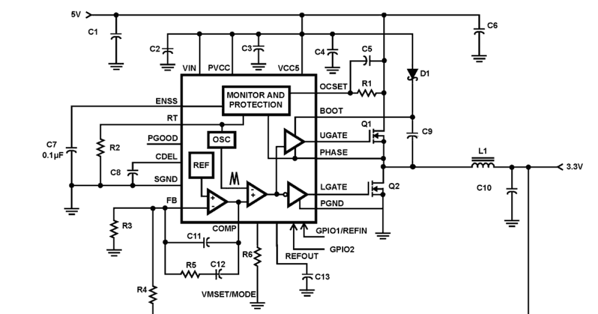 ISL6420 - Advanced Single Synchronous Buck Pulse-Width Modulation (PWM ...