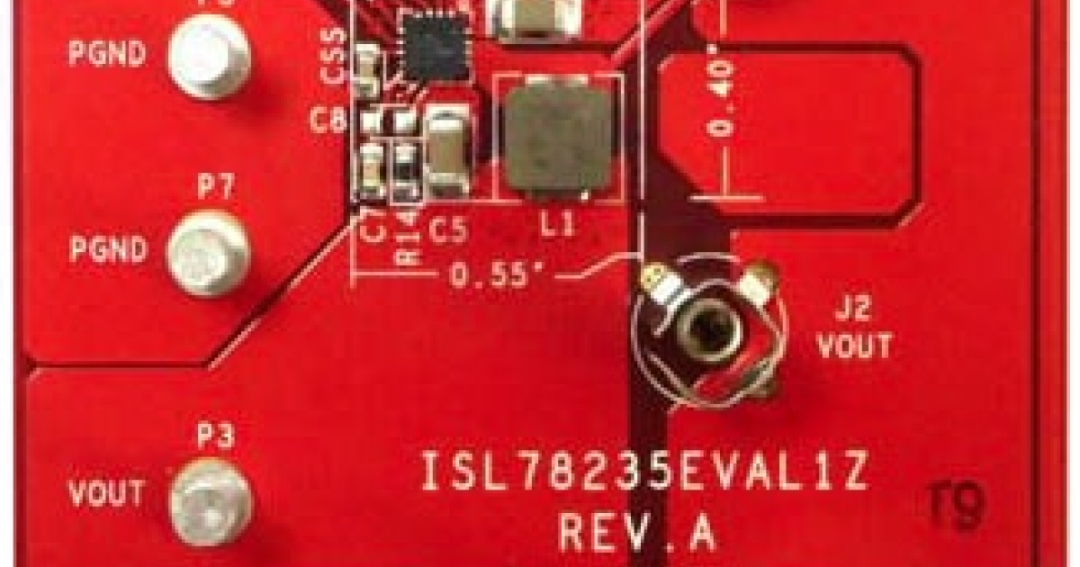 ISL78235EVAL2Z - Automotive Synchronous Buck Regulator Evaluation Board ...