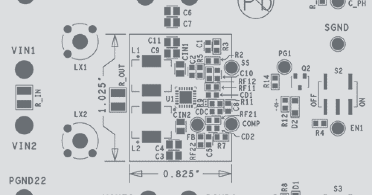 ISL8036DUALEVAL1Z - Dual 3A 1MHz High-Efficiency Synchronous Buck ...