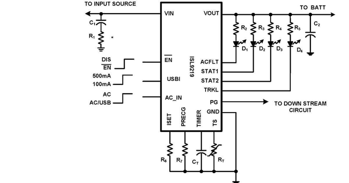 ISL9219 - Li-ion Battery Charger | Renesas