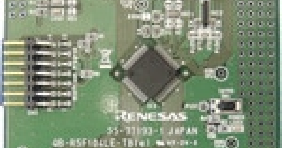 QB-R5F104LE-TB - RL78/G14 (R5F104LEAFB) Target Board | Renesas