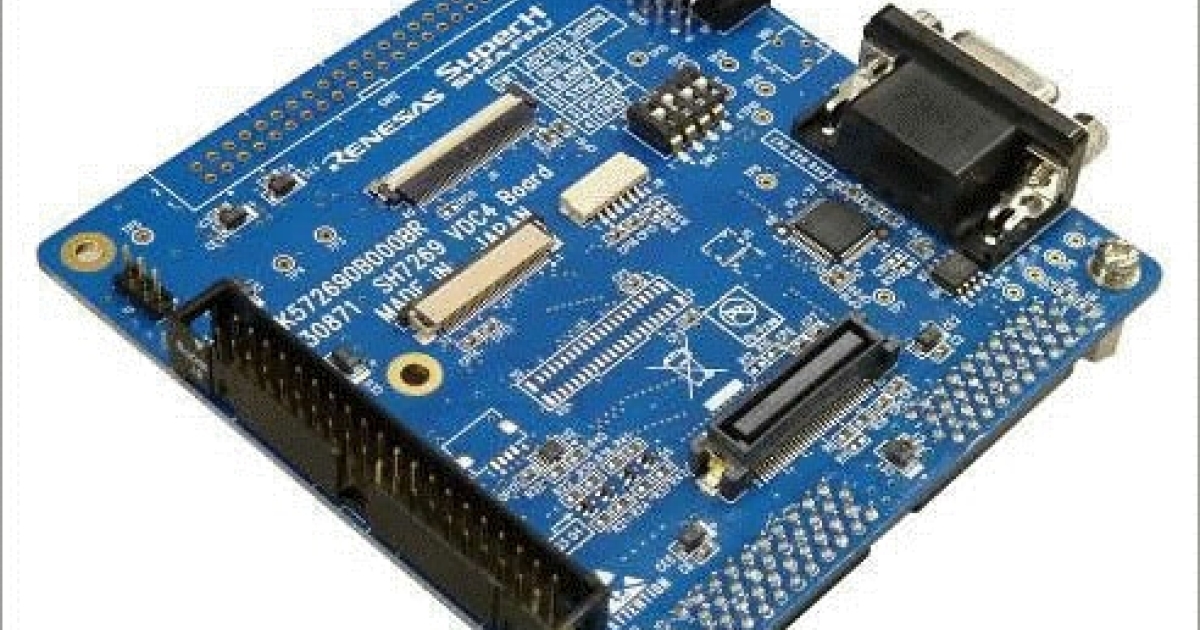 R0K572690B000BR - SH7269 VDC4 CPU Board | Renesas