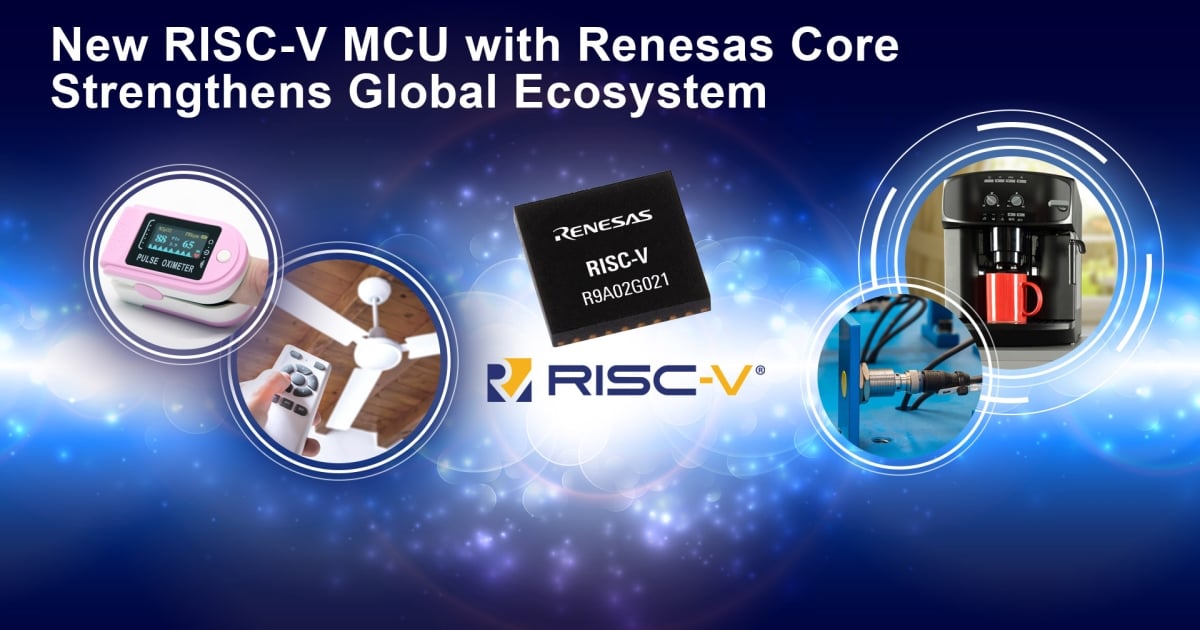 Renesas Introduces Industry’s First General-Purpose 32-bit RISC-V MCUs ...