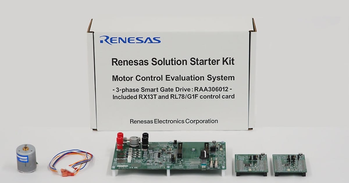 RTK0EM00F0S00020BJ - RAA306012 3相スマートゲートドライバソリューション・スタータキット | Renesas ルネサス