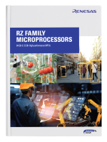 Brochure cover featuring RZ family microprocessors.