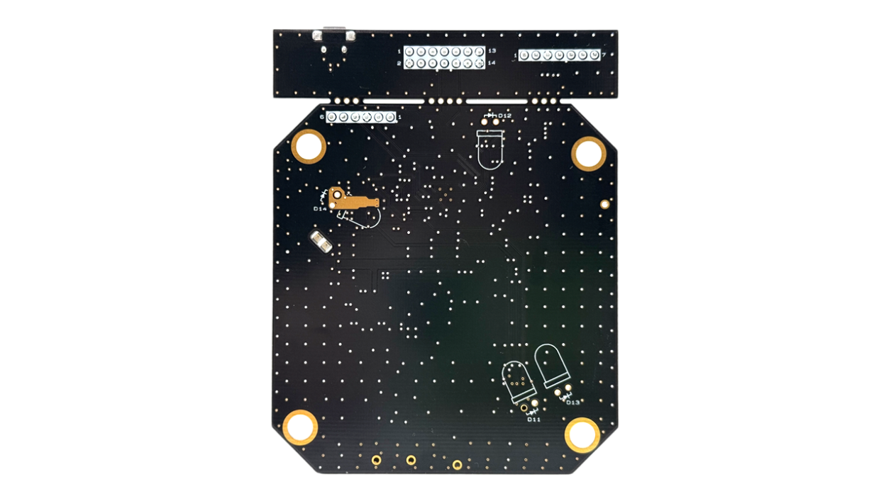 RTK7RL22SMD00000BJ 参考设计电路板 - 底视图