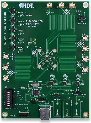 9FGV1001 - Evaluation Board (top)