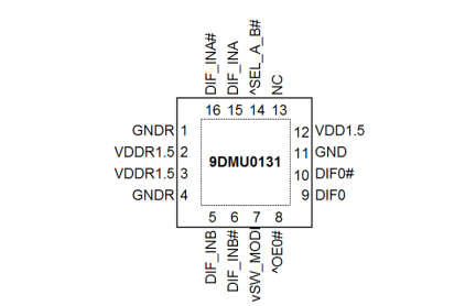 9DMU0131 Pinout Diagram