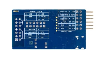 Environmental Sensor Communication (ESCom) Board - Bottom