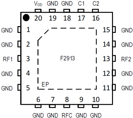 F2913 - Pinout