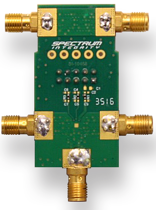 F2972 Evaluation Board 50ohm - Bottom