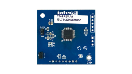 ISL74420MDEMO1Z Demonstration Board - Top