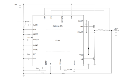 ISL81100 Typical Application