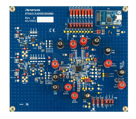 RAA215300 - Evaluation Board (top)