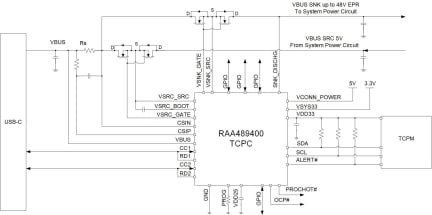 RAA489400 Typical Application Diagram