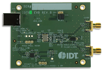 XT - Evaluation Board (top)