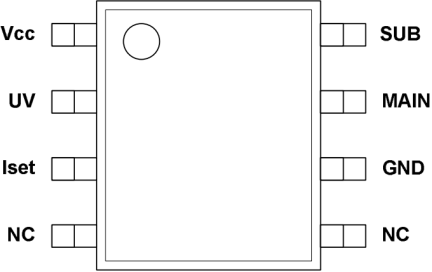 ZLED7002 - Pinout