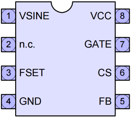 ZSLS7031 - Pinout