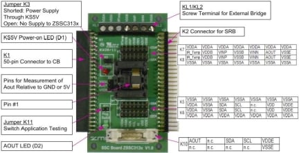 ZSSC313xKIT - Evaluation Kit (Top View)