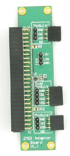 ZSSC5101KIT - Adaptor Board (Top View)