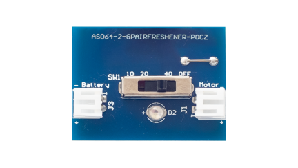 AS064-2-GPAIRFRREFZ Reference Design Board - Bottom