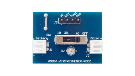 AS064-AIRFRSHNRREFZ Reference Design Board - Bottom