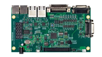 AC Servo Motor Control with RZ/T2M Board - Top