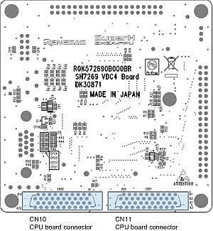 R0K572690B000BR Top View of the Solder Side