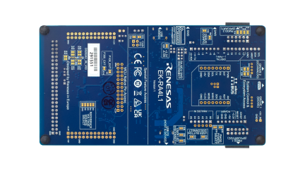 EK-RA4L1 Evaluation Board - Bottom