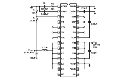 EL7566 Functional Diagram