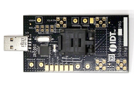 EVKVC5-59xxPROG Programmer Board for VersaClock 5 - 5P49V59xx - Top