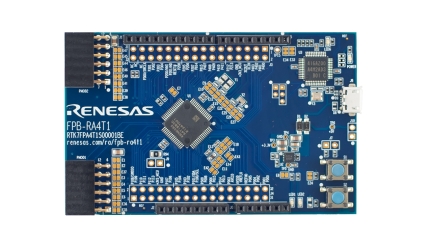 FPB-RA4T1 Evaluation Board - Top