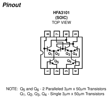 HFA3101 Functional Diagram