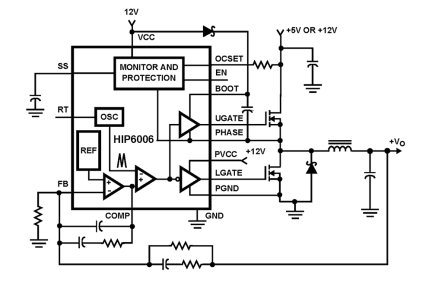 HIP6006 Functional Diagram