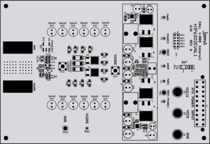 HIP6302EVAL1 Multiphase Power Conversion Eval Board