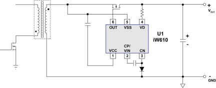 iW610 High-Side Typical Applications Diagram