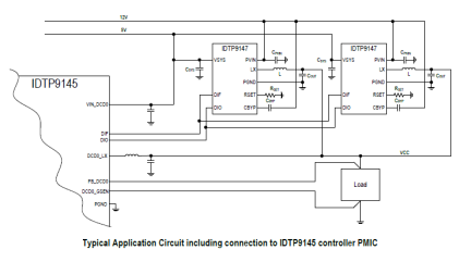 IDTP9145-IDTP9147 Application Diagram