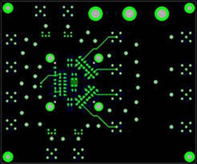 ISL15102IRZ-EVALZ Evaluation Board Layout