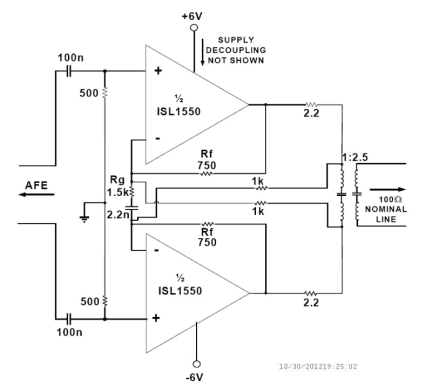 ISL1550 Functional Diagram