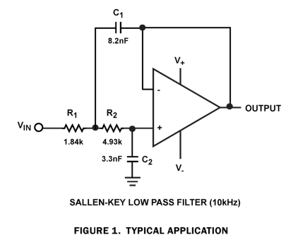 ISL28325_ISL28345 Functional Diagram