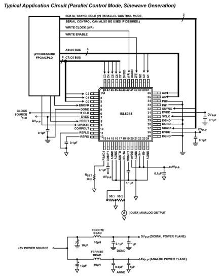 ISL5314 Functional Diagram