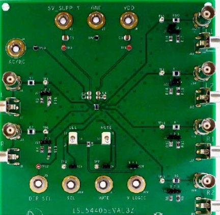 ISL54405EVAL3Z 2:1 Multiplexer Eval Board