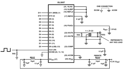 ISL5857 Functional Diagram