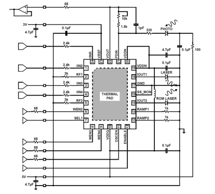 ISL58831 Functional Diagram