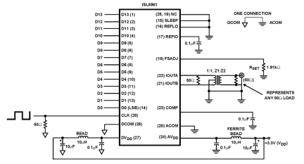 ISL5961 Functional Diagram