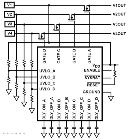 ISL6123_ISL6124 Functional Diagram