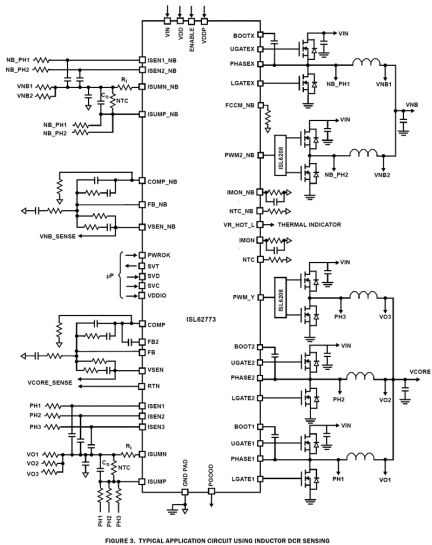 ISL62773 Functional Diagram