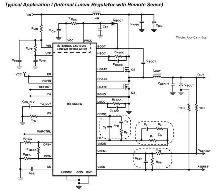 ISL6540A - Single-Phase Buck PWM Controller with Integrated High Speed ...