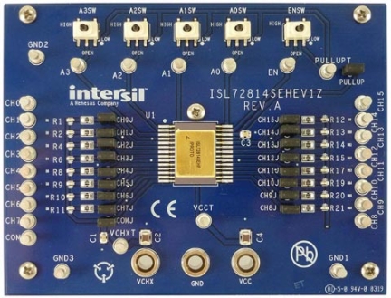 ISL72814SEHEV1Z Evaluation Board